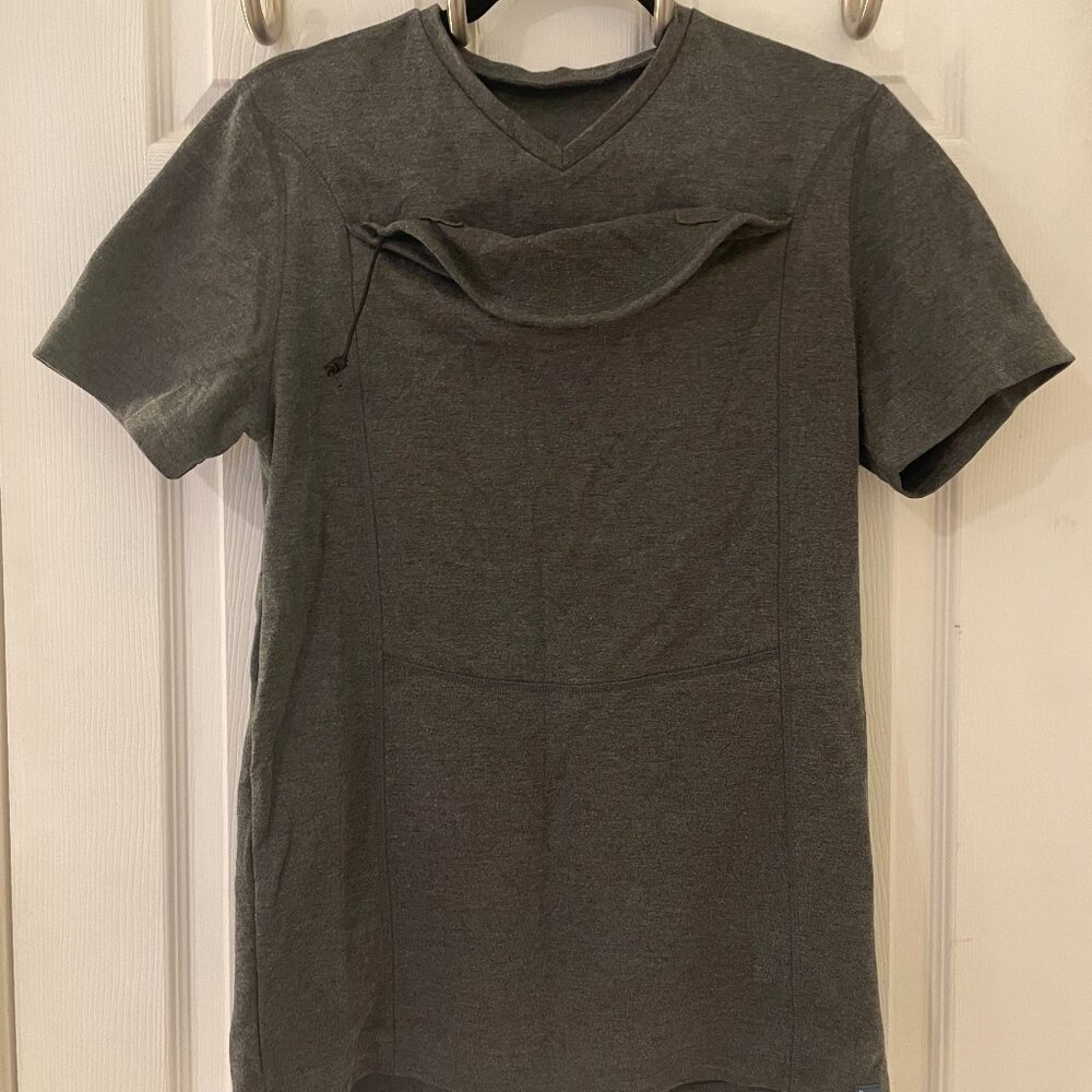 Lalabu dad shirt infant carrier tshirt small